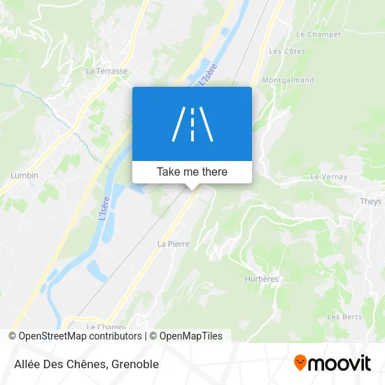 Allée Des Chênes map