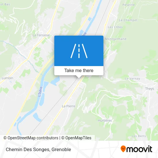 Chemin Des Songes map