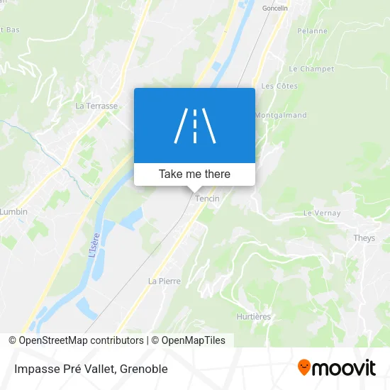 Impasse Pré Vallet map