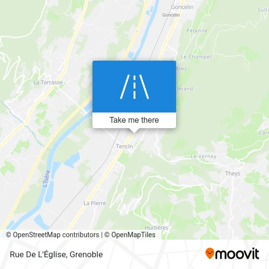 Rue De L'Église map