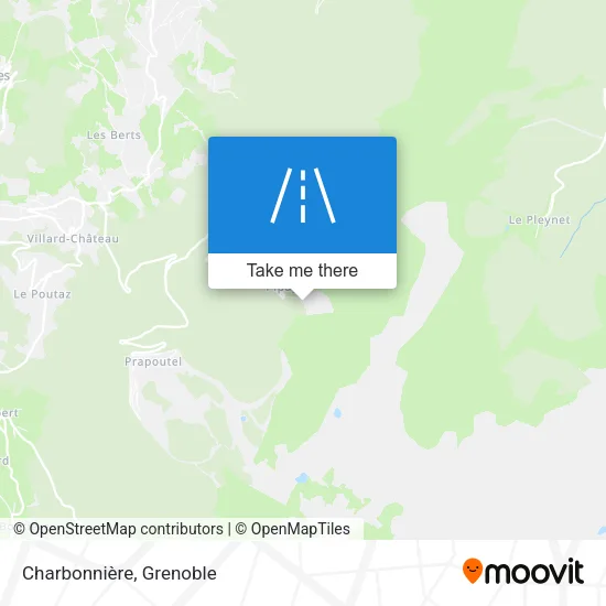 Charbonnière map