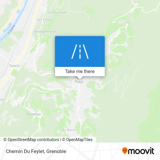 Chemin Du Feylet map