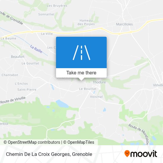 Chemin De La Croix Georges map