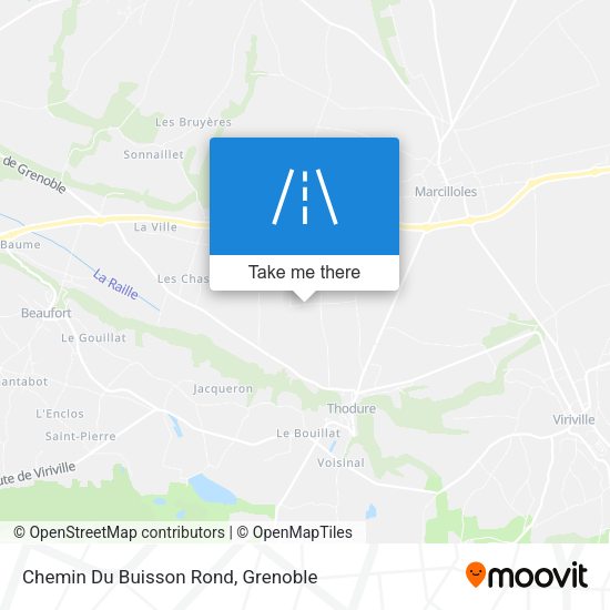 Chemin Du Buisson Rond map