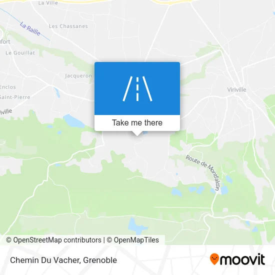 Chemin Du Vacher map