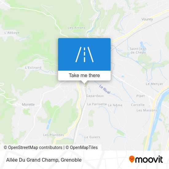 Allée Du Grand Champ map