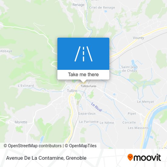 Avenue De La Contamine map