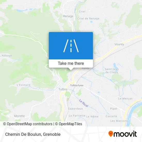 Chemin De Boulun map