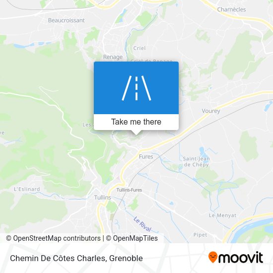 Chemin De Côtes Charles map