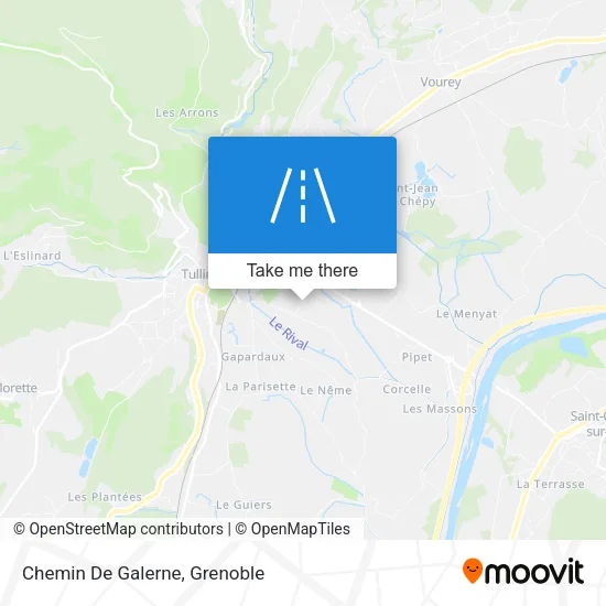 Chemin De Galerne map