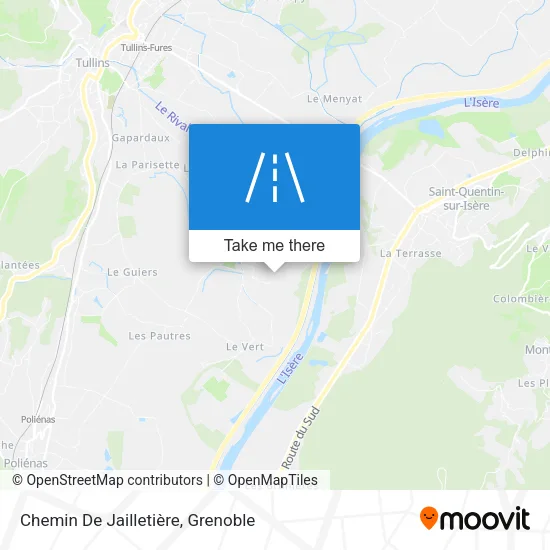 Chemin De Jailletière map
