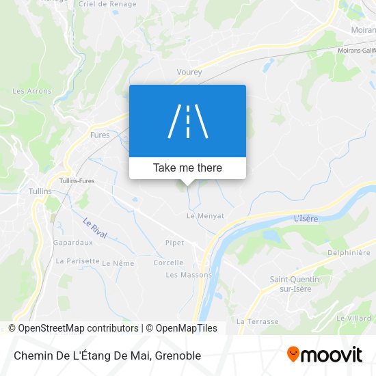 Chemin De L'Étang De Mai map