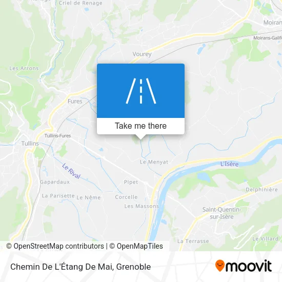 Chemin De L'Étang De Mai map