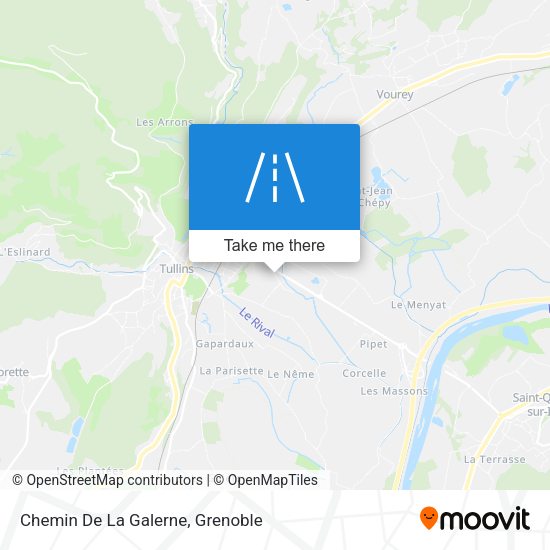 Chemin De La Galerne map