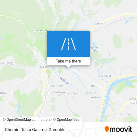 Chemin De La Galerne map