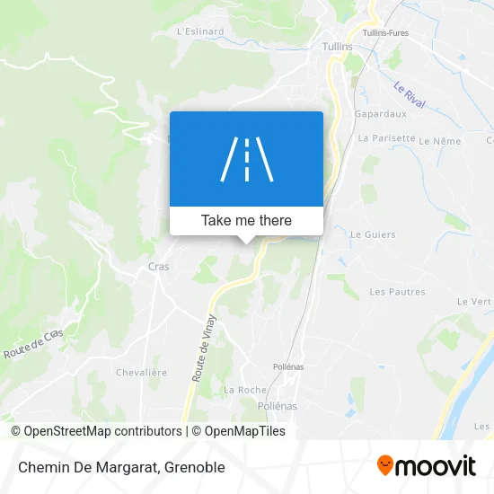 Chemin De Margarat map