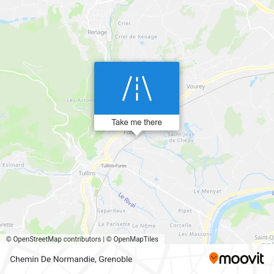 Chemin De Normandie map
