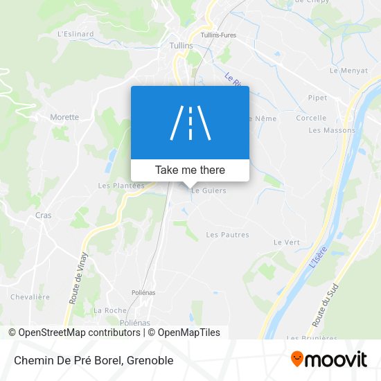 Chemin De Pré Borel map