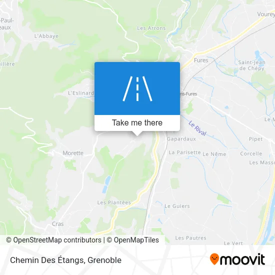 Chemin Des Étangs map