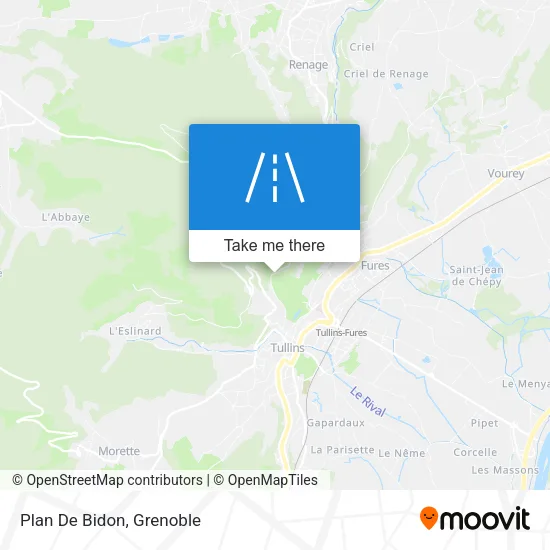 Plan De Bidon map