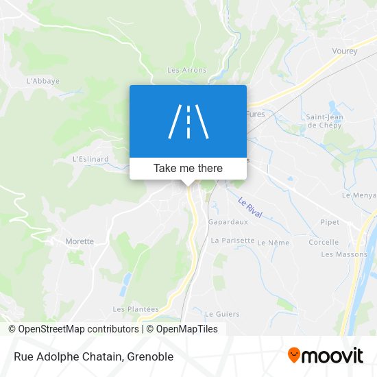 Rue Adolphe Chatain map