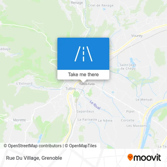 Rue Du Village map