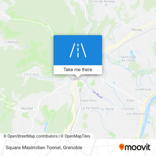 Square Maximilien Tonnel map