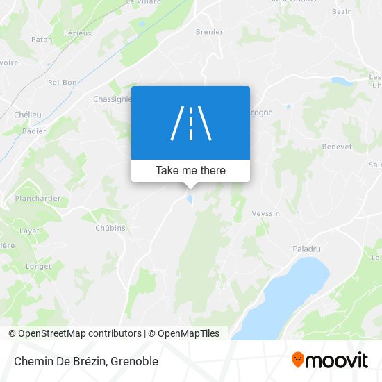 Chemin De Brézin map