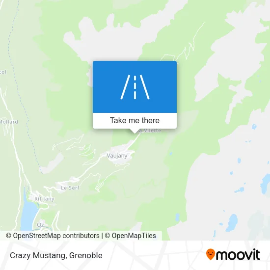 Crazy Mustang map