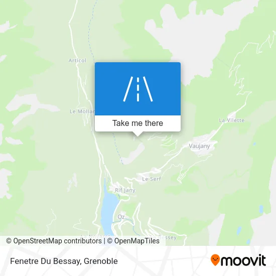 Fenetre Du Bessay map