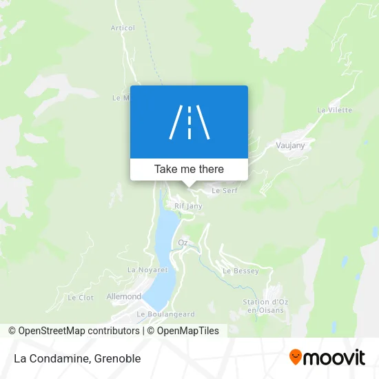 La Condamine map