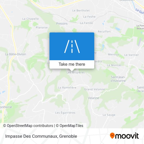 Impasse Des Communaux map