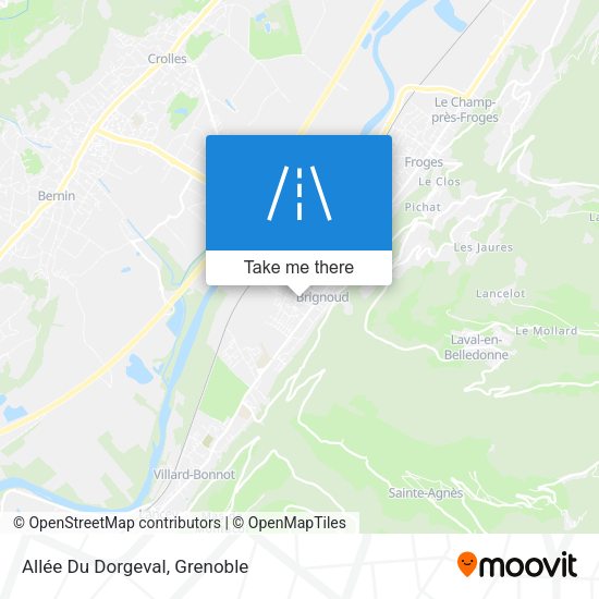 Allée Du Dorgeval map