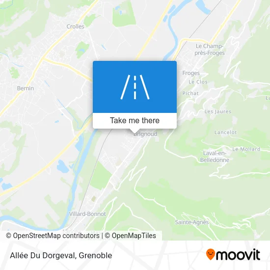 Allée Du Dorgeval map