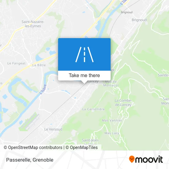 Passerelle map