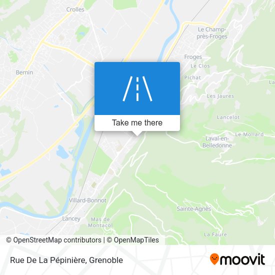 Rue De La Pépinière map