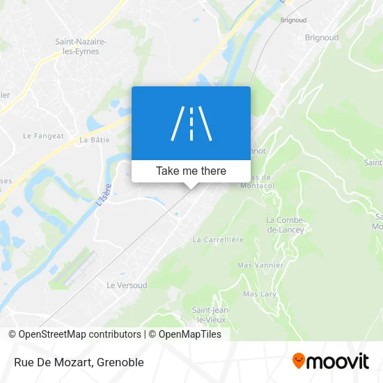 Rue De Mozart map