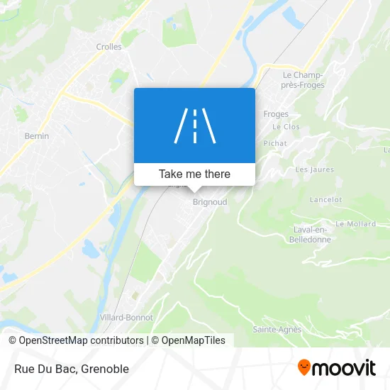 Rue Du Bac map