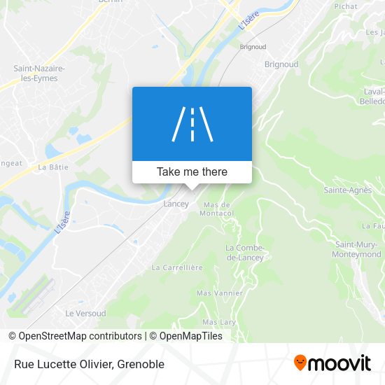 Rue Lucette Olivier map