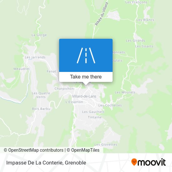 Impasse De La Conterie map