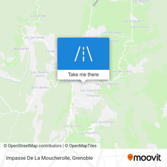 Impasse De La Moucherolle map