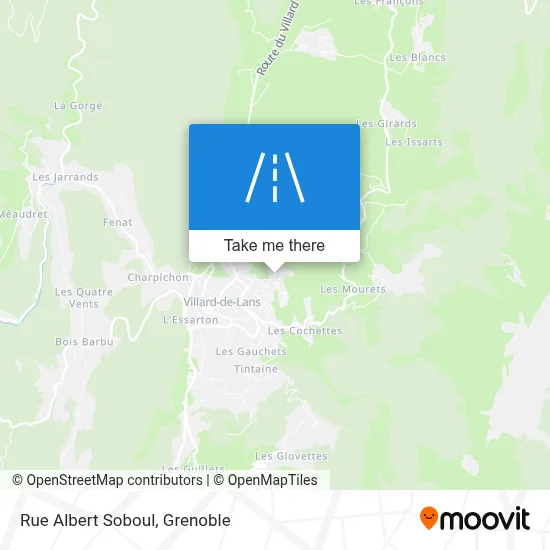 Rue Albert Soboul map