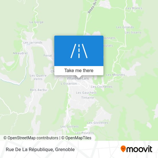 Rue De La République map