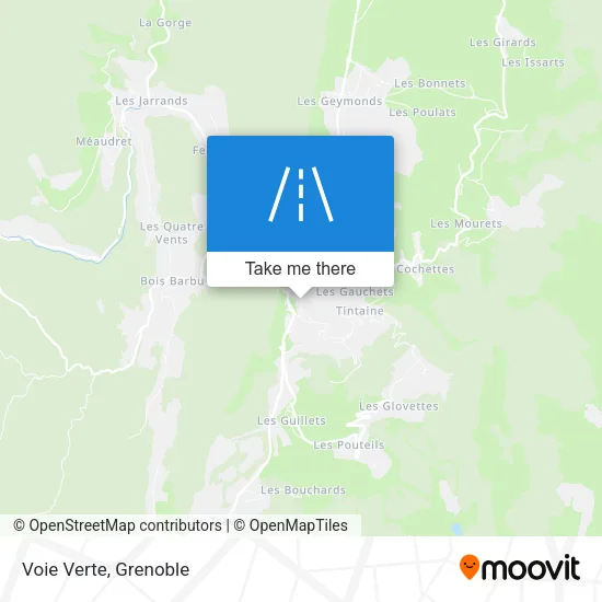 Voie Verte map