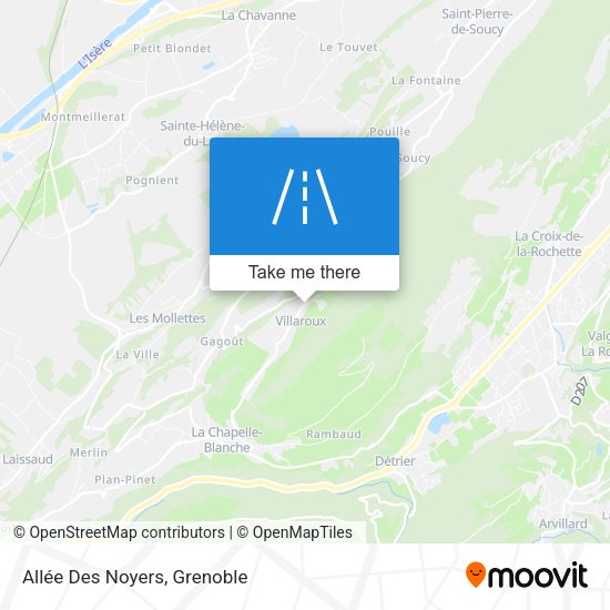 Allée Des Noyers map