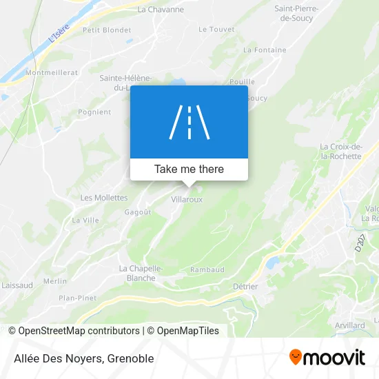 Allée Des Noyers map