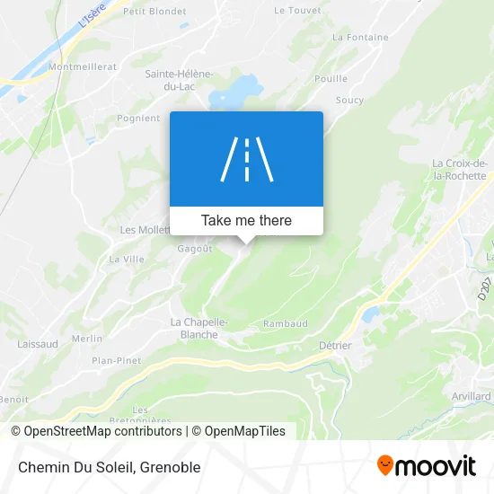Chemin Du Soleil map