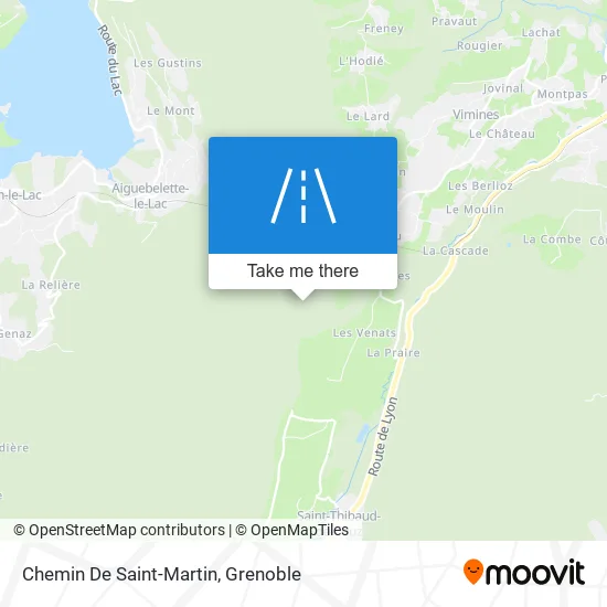 Chemin De Saint-Martin map