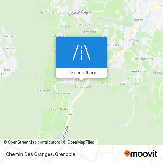Chemin Des Granges map