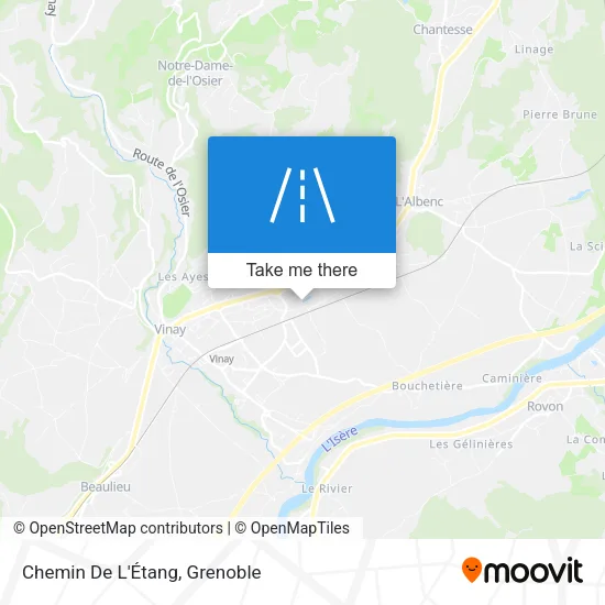 Chemin De L'Étang map